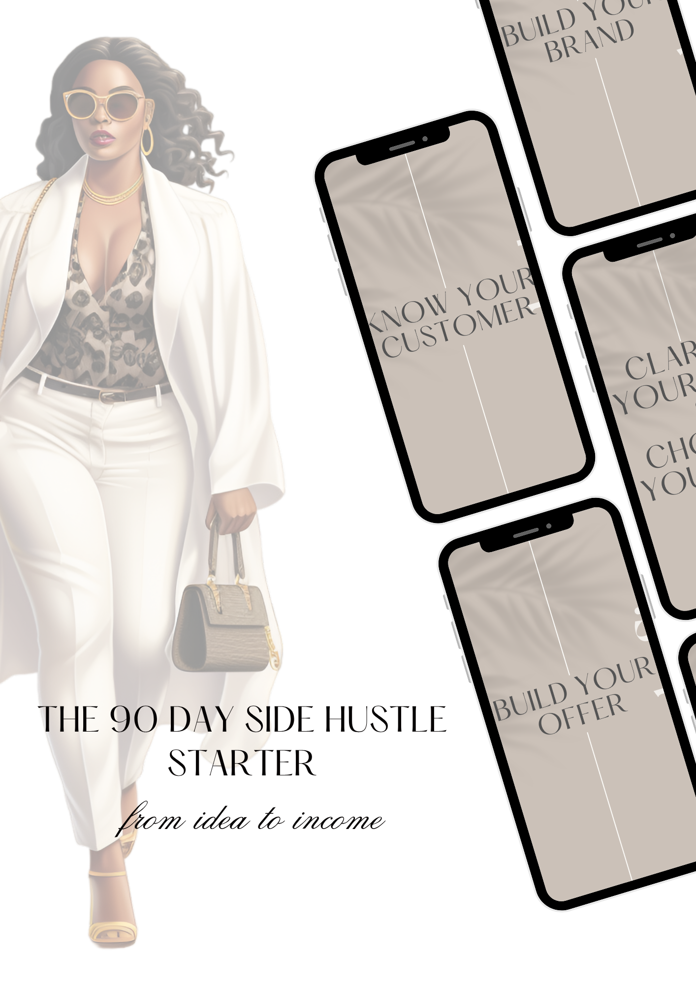 90 DAY SIDE HUSTLE STARTER WORKBOOK - 197 PAGES!