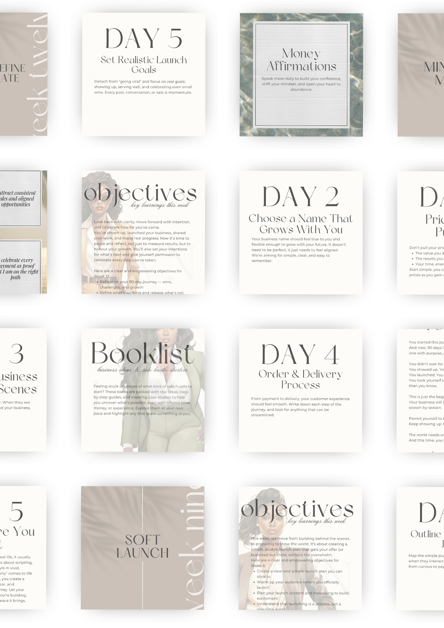 90 DAY SIDE HUSTLE STARTER WORKBOOK - 197 PAGES!